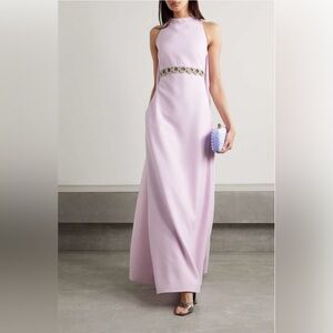 Elegant Lavender/pink Maxi Dress
